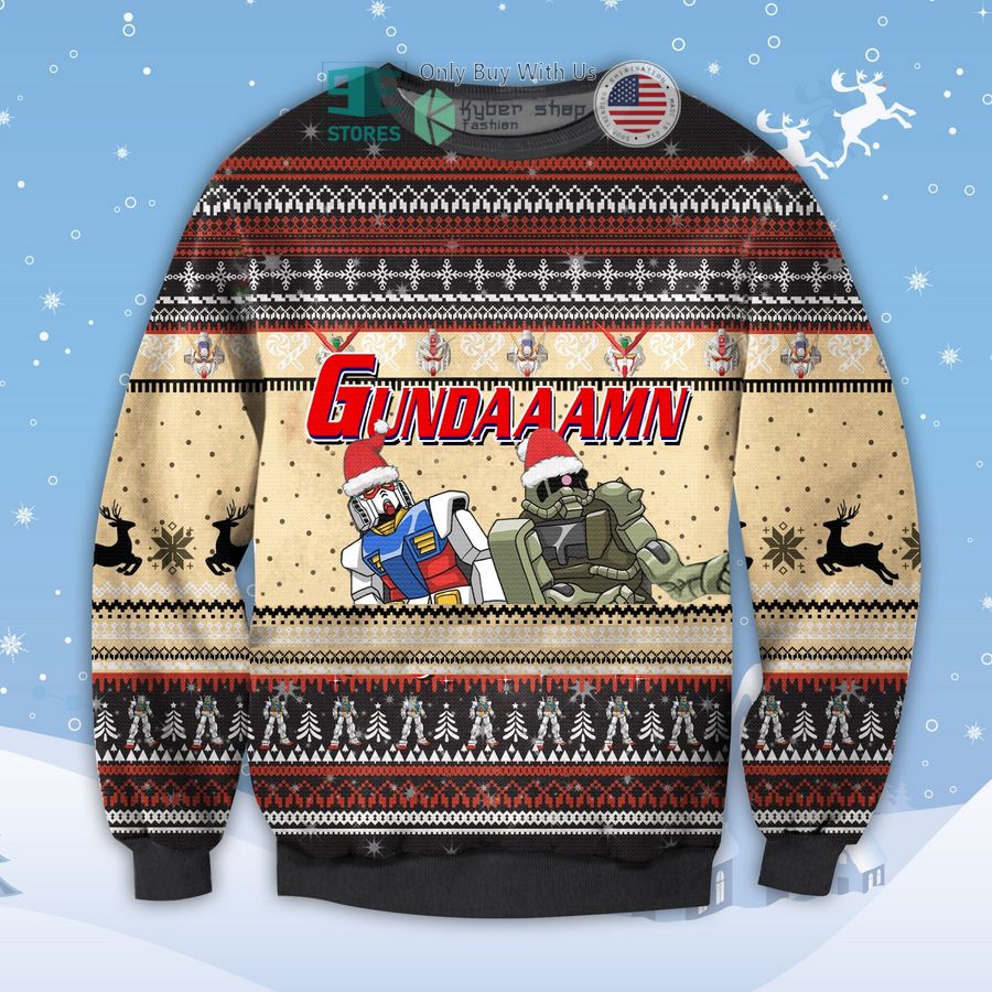 gundam gundaaamn sweatshirt sweater 1 95090