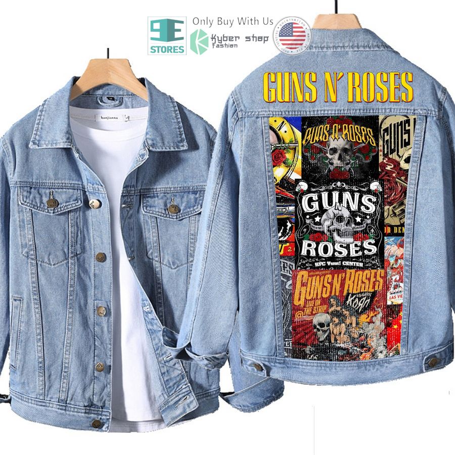 guns n roses band album cover album denim jacket 1 71160