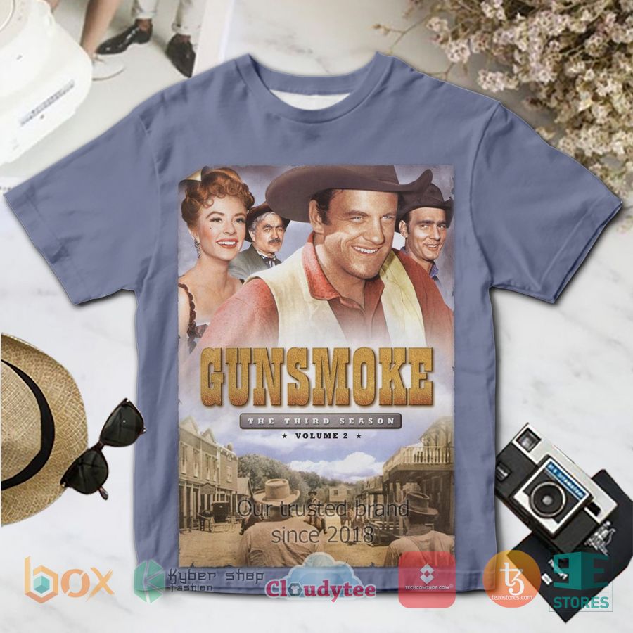 gunsmoke third season volume two 3d t shirt 1 8517