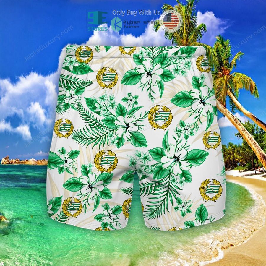 hammarby fotboll hibiscus hawaii shirt shorts 2 12246