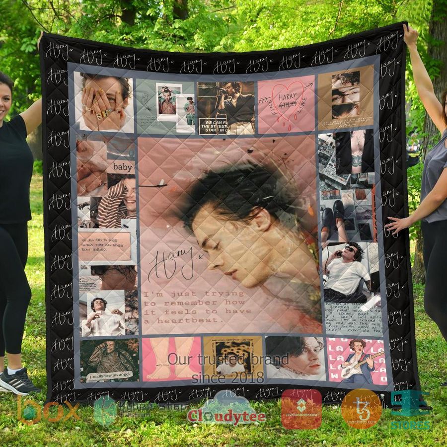 harry styles music quilt blanket 1 23931