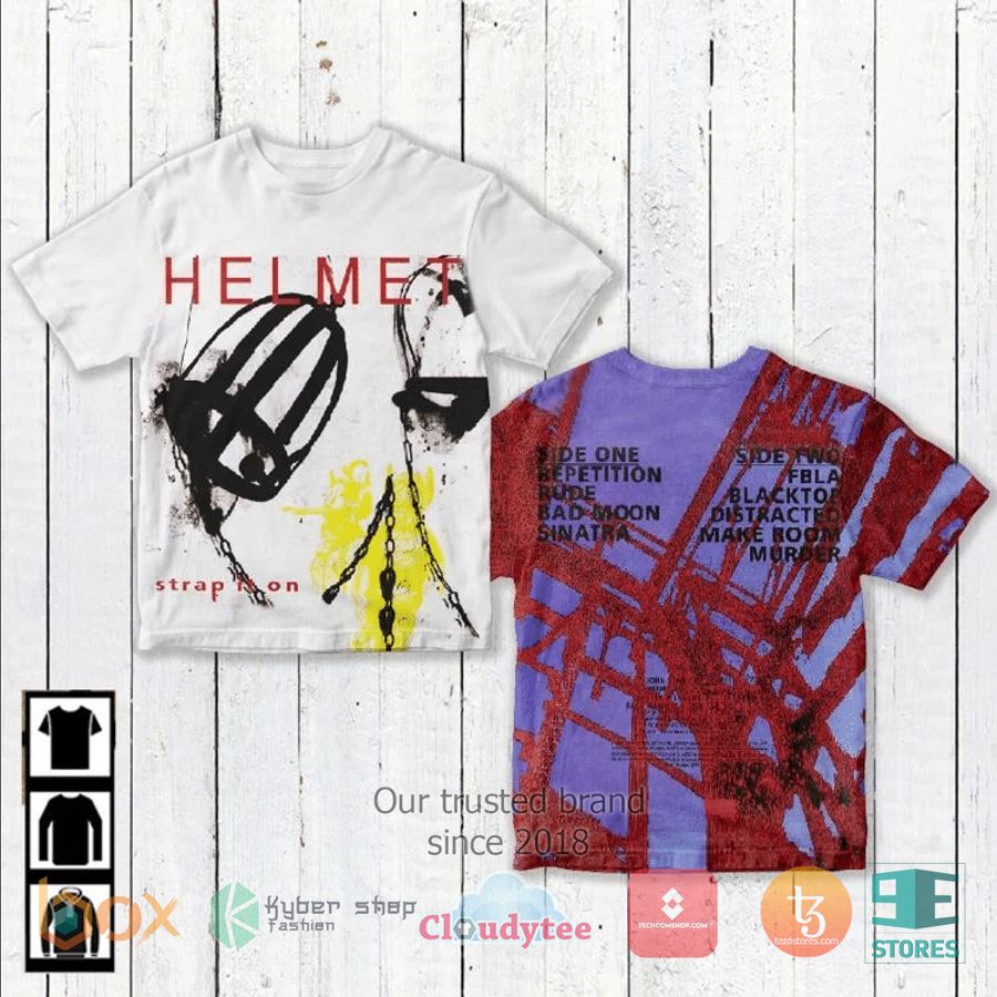 helmet band strap it on album 3d t shirt 1 84324