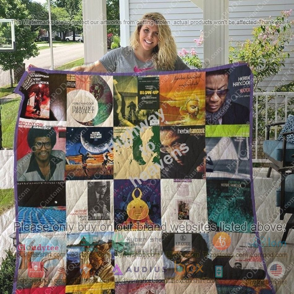 herbie hancock album covers quilt 1 40575