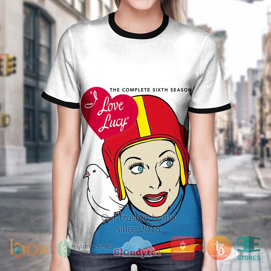 i love lucy the complete sixth season 3d t shirt 1 76981