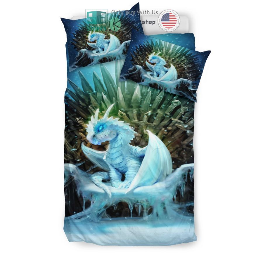 ice dragon sword game of thrones bedding set 2 41926