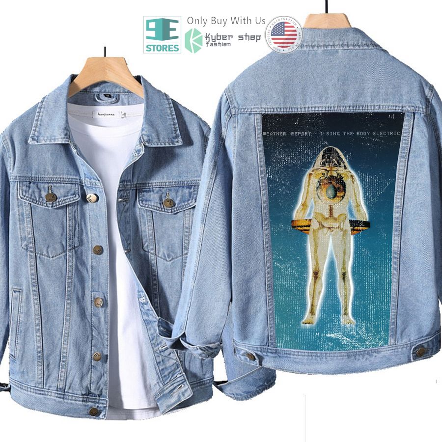 jaco pastorius i sing the body electric album denim jacket 1 42751