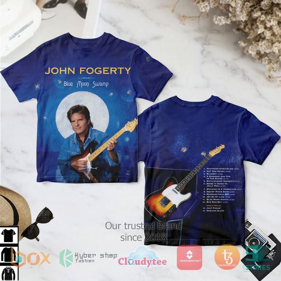 john fogerty blue moon swamp album 3d t shirt 1 66577