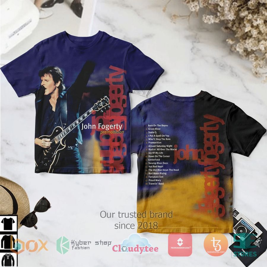 john fogerty premonition album 3d t shirt 1 94799