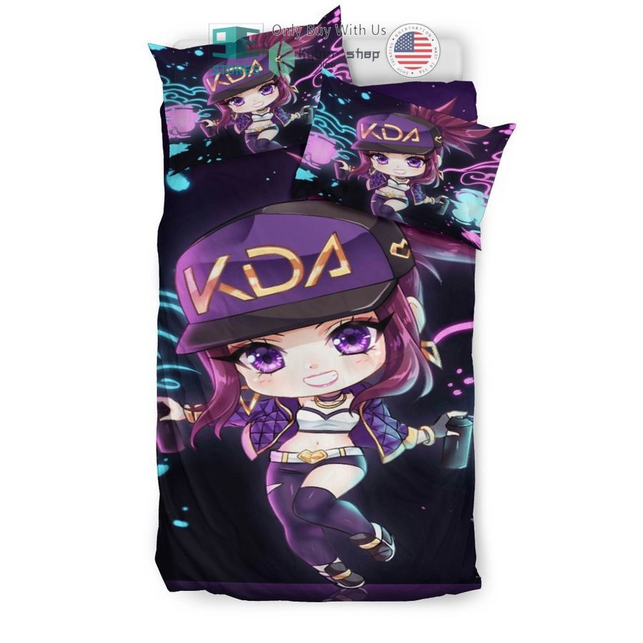 kda akali bedding set 2 33808