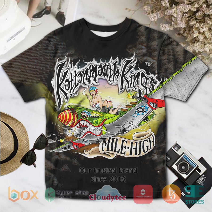 kottonmouth kings band mile high album 3d t shirt 1 15790