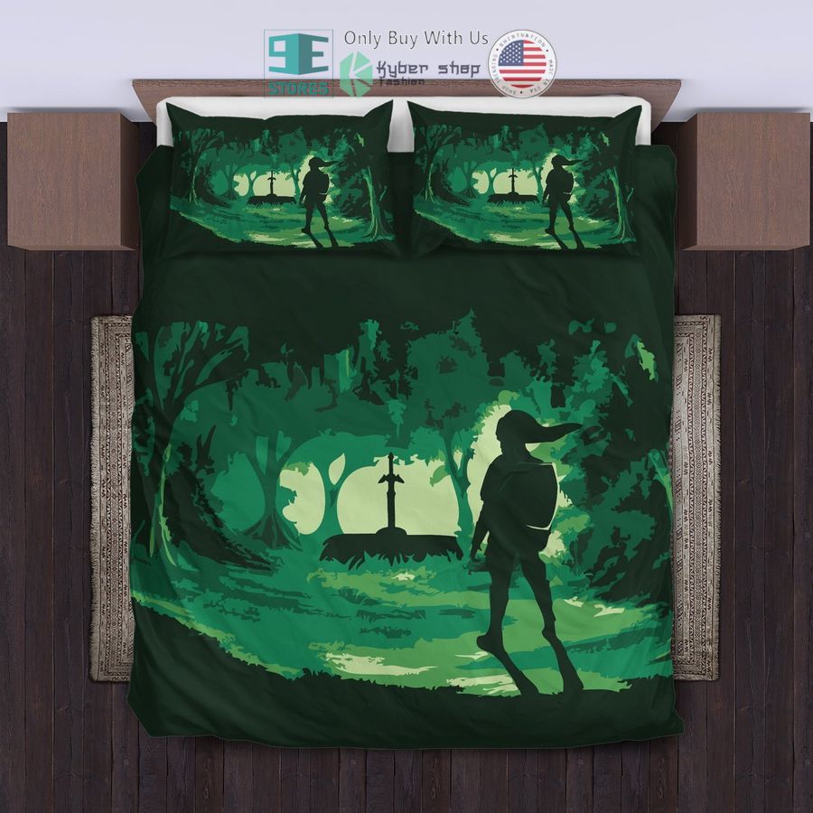 legend of zelda green bedding set 1 66137