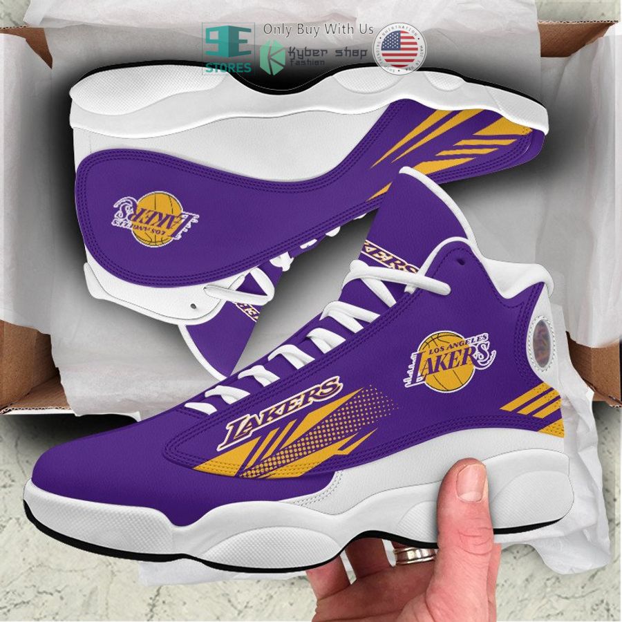 los angeles lakers air jordan 13 shoes 1 26192