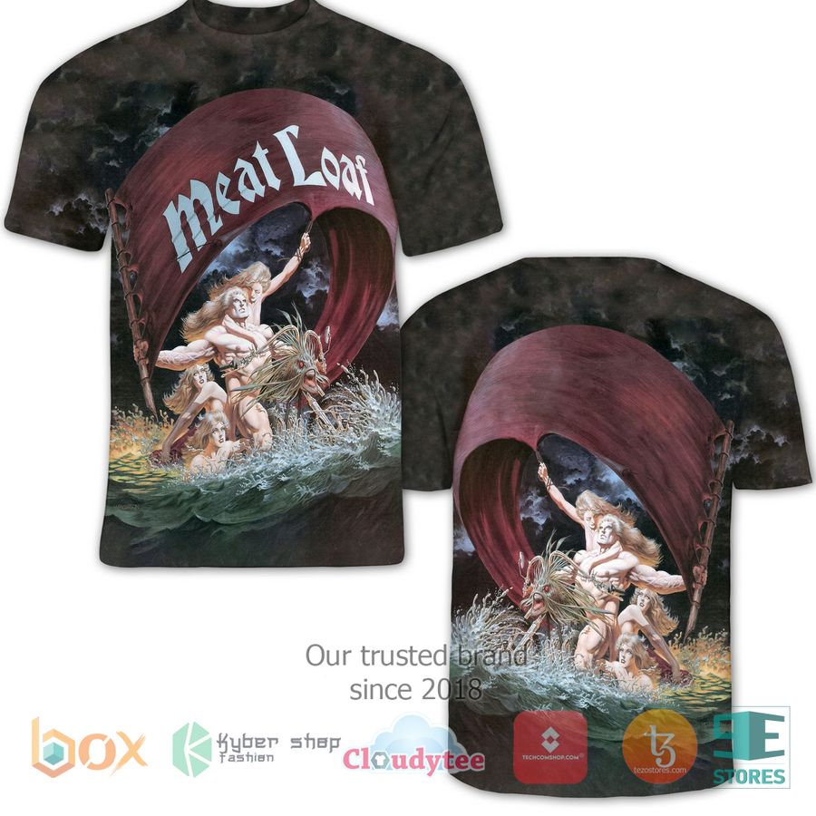 meat loaf dead ringer album 3d t shirt 1 86768