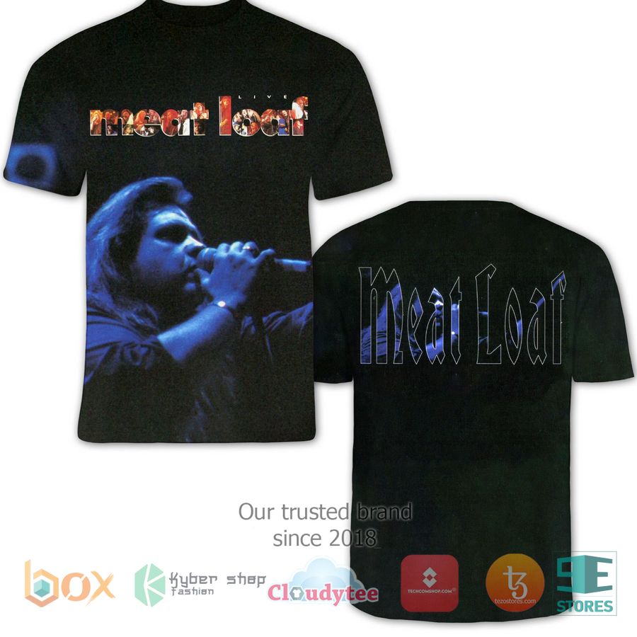 meat loaf live at wembley album 3d t shirt 1 91012