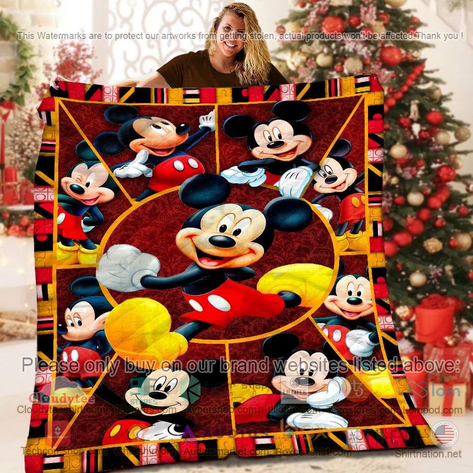 mickey disney quilt 1 14582