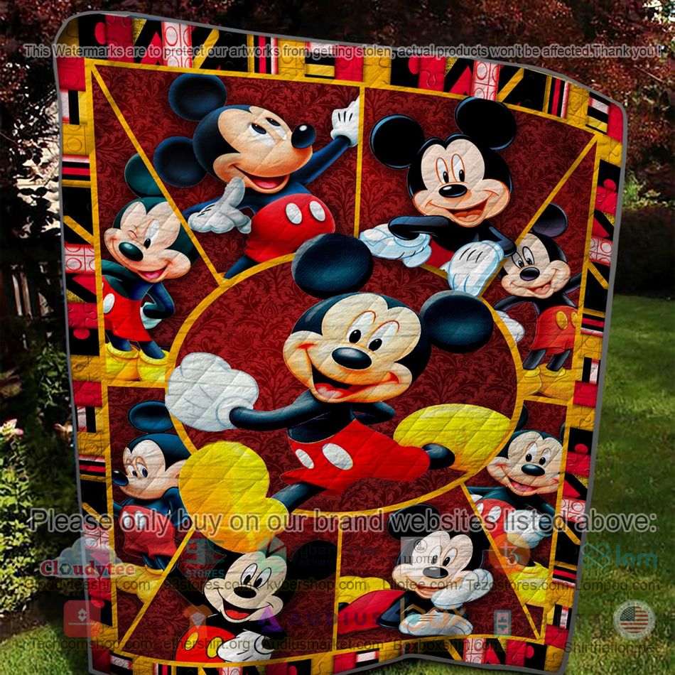 mickey disney quilt 2 12283