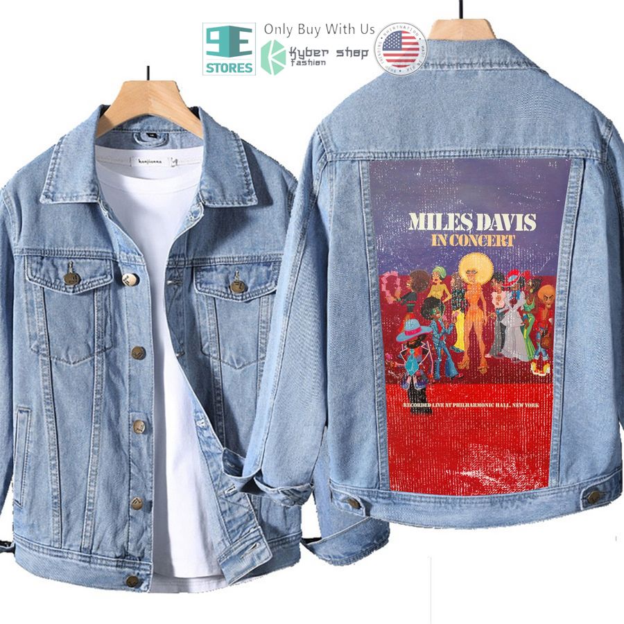 miles davis in concert album denim jacket 1 72873