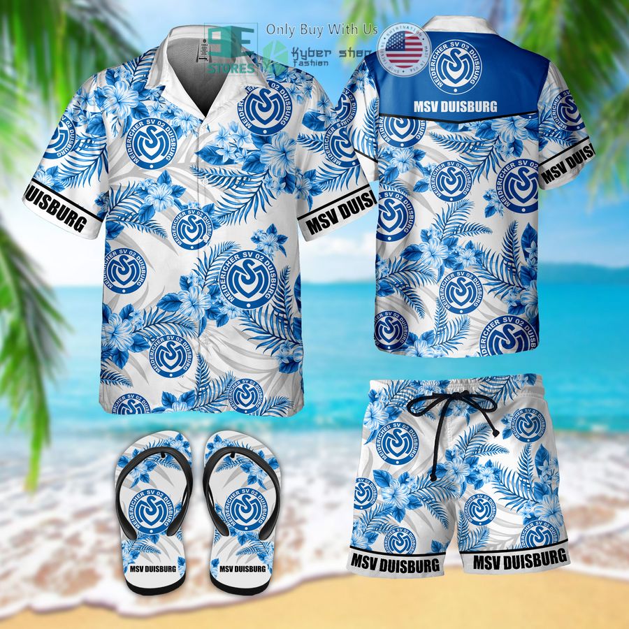 msv duisburg hawaii shirt shorts 1 44495