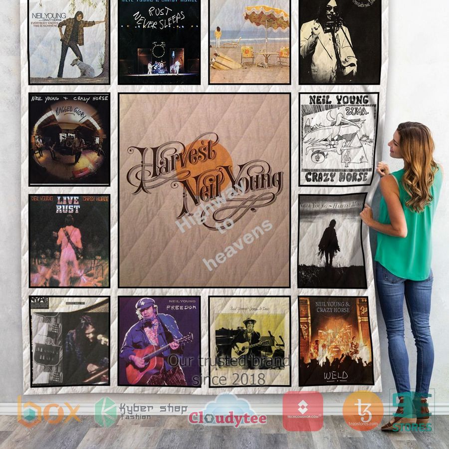 neil young harvest album quilt 1 3504