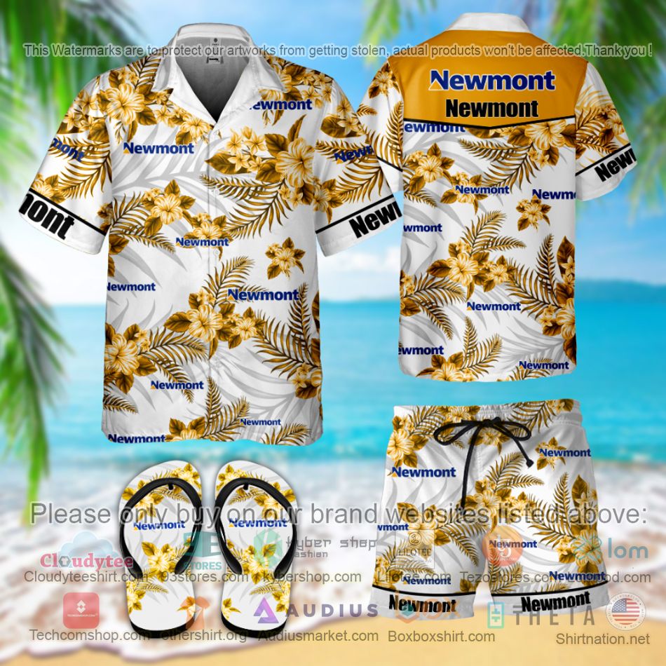 newmont hawaiian shirt shorts 1 75768