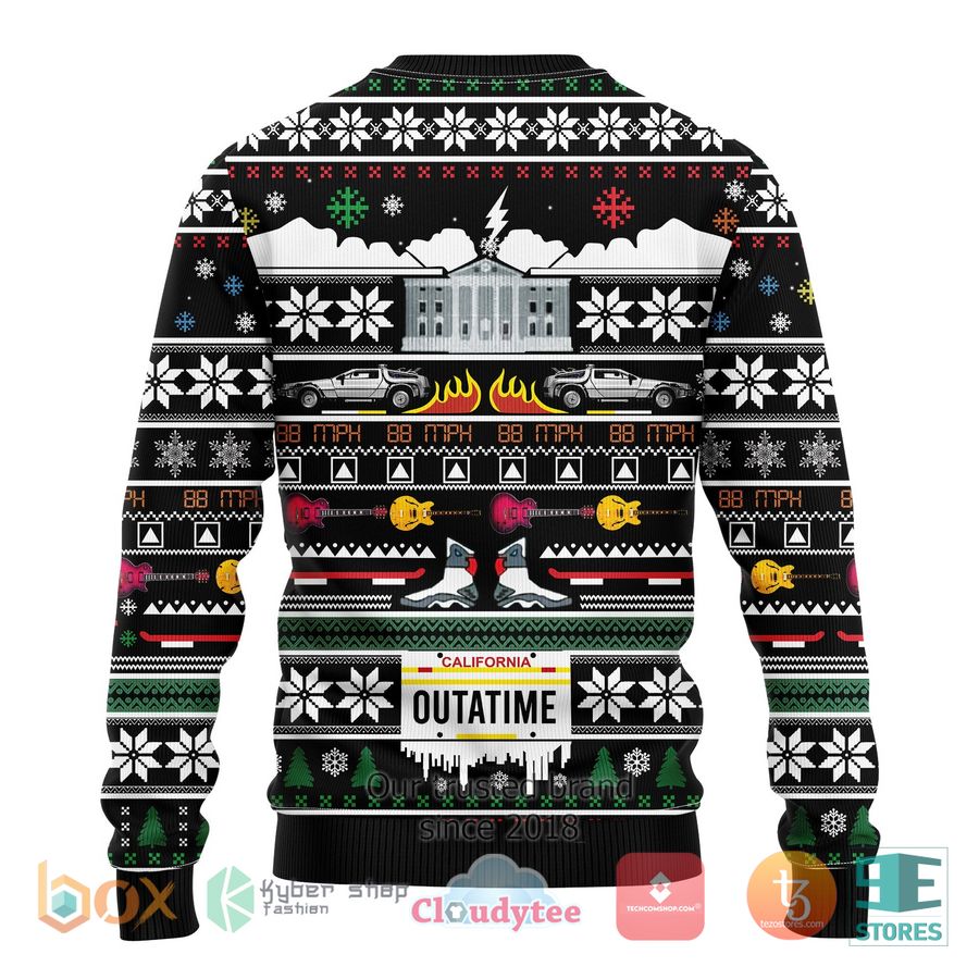 outatime ugly christmas sweater 2 70737