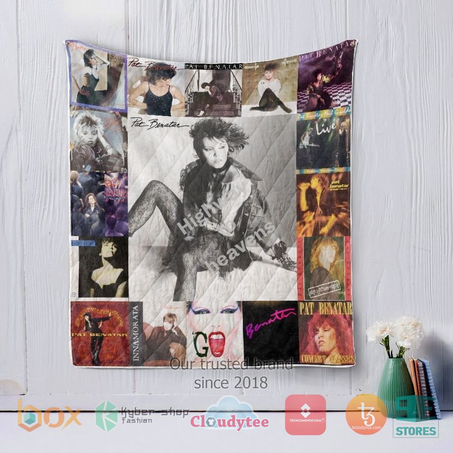 pat benatar album covers quilt 1 35746