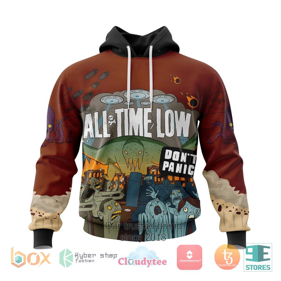 personalized all time low dont panic 3d hoodie 1 83720