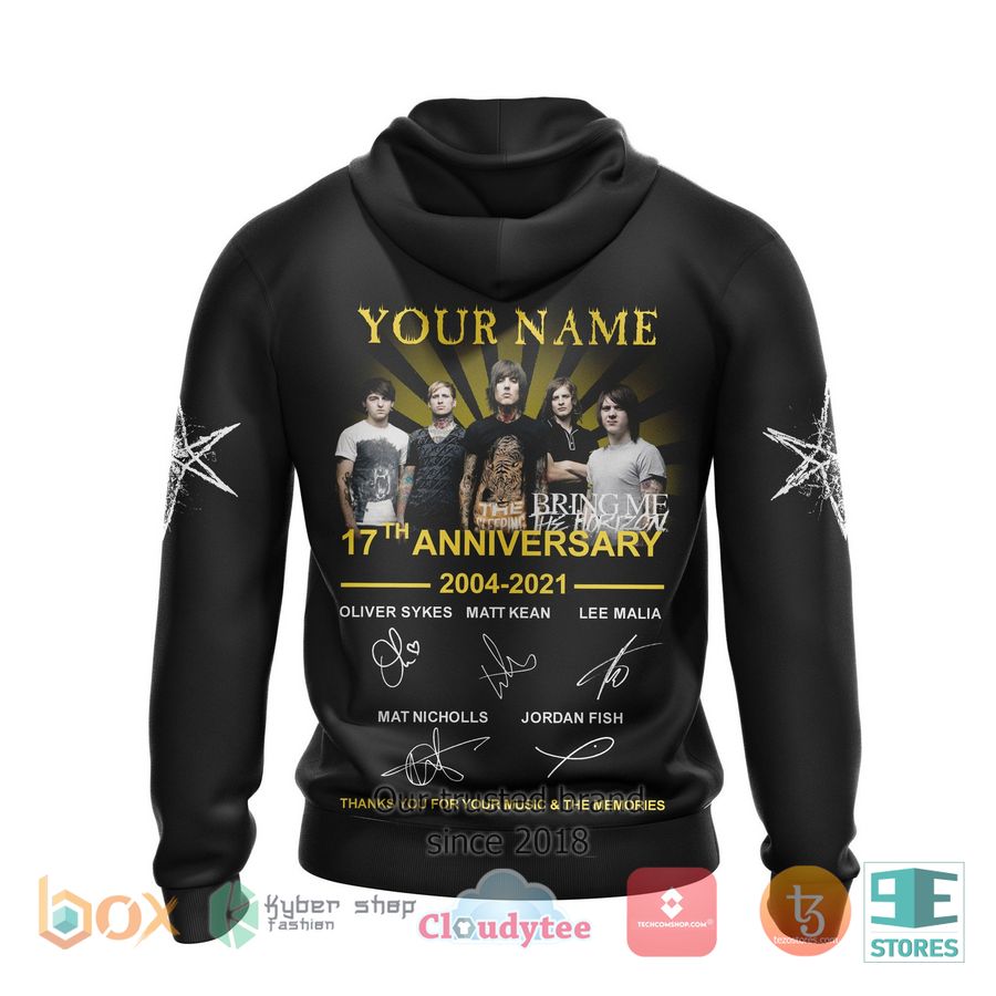 personalized bring me the horizon album covers 3d zip hoodie 2 40476