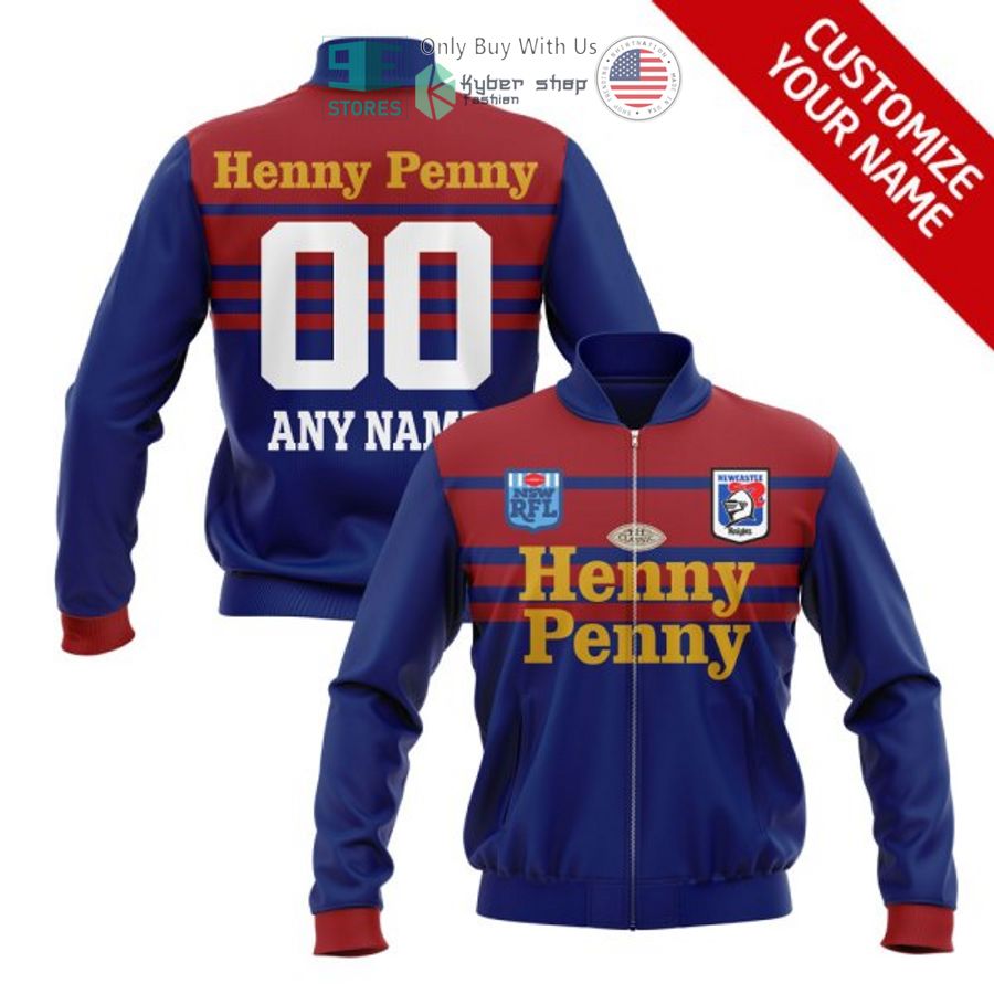 personalized cronulla sutherland sharks henny penny bomber jacket 1 47275