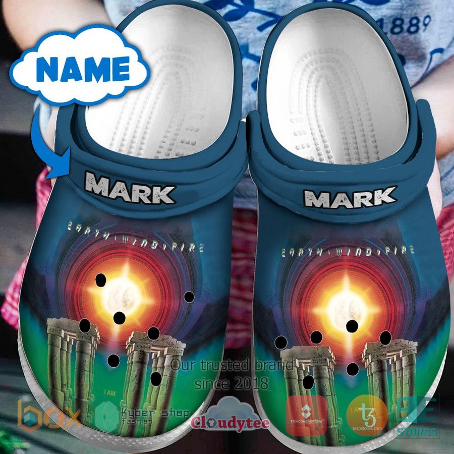 personalized earth wind fire i am album crocband clog 1 63908