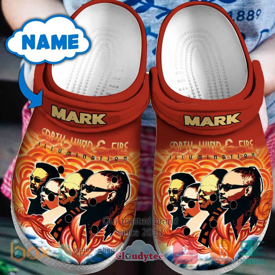 personalized earth wind fire illumination album crocband clog 1 25077