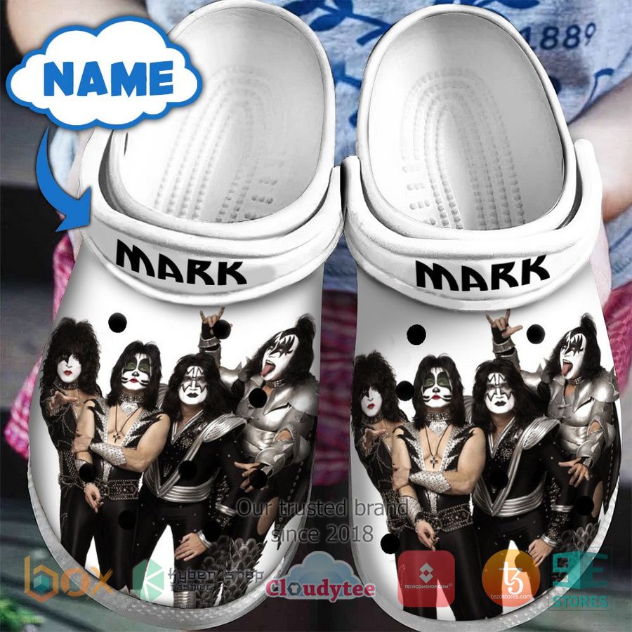 personalized kiss band members crocband clog 1 37430