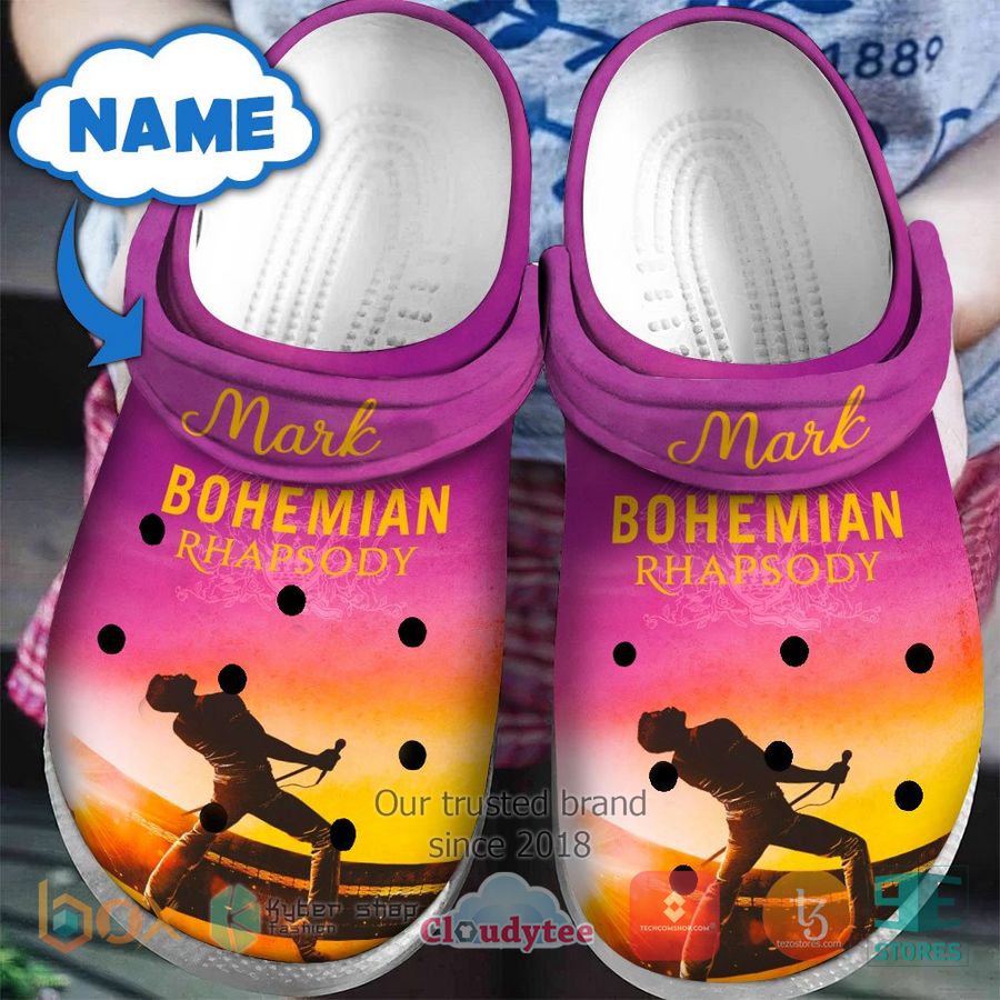 personalized queen band bohemian rhapsody album crocband clog 1 55231