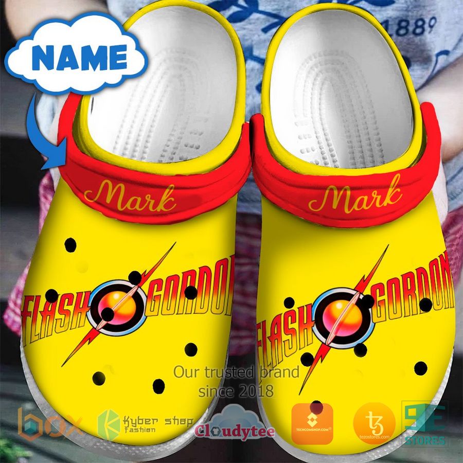 personalized queen band flash gordon album crocband clog 1 55861