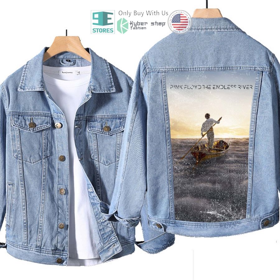 pink floyd band the endless river album denim jacket 1 1993