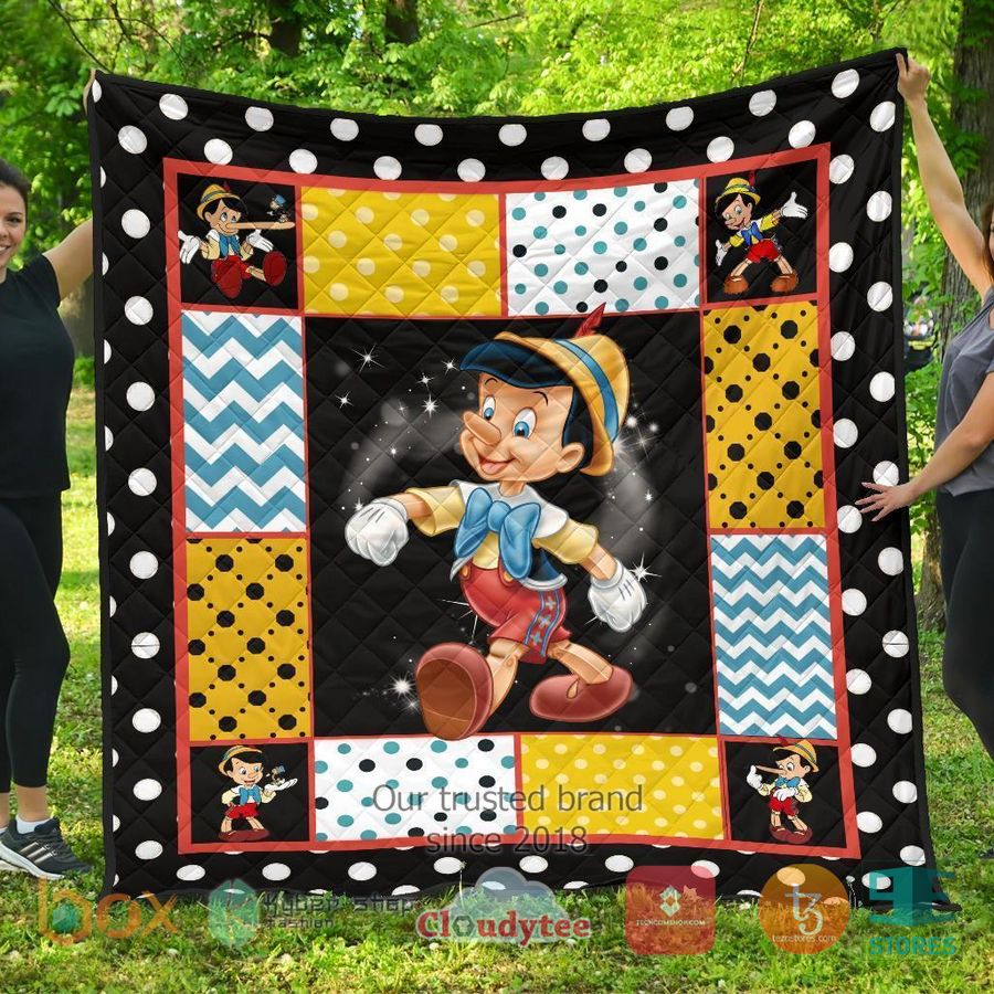 pinocchio cartoon quilt blanket 1 3633