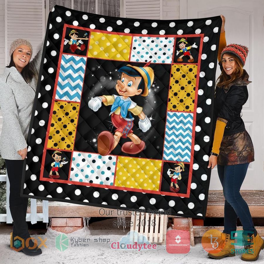 pinocchio cartoon quilt blanket 2 74518