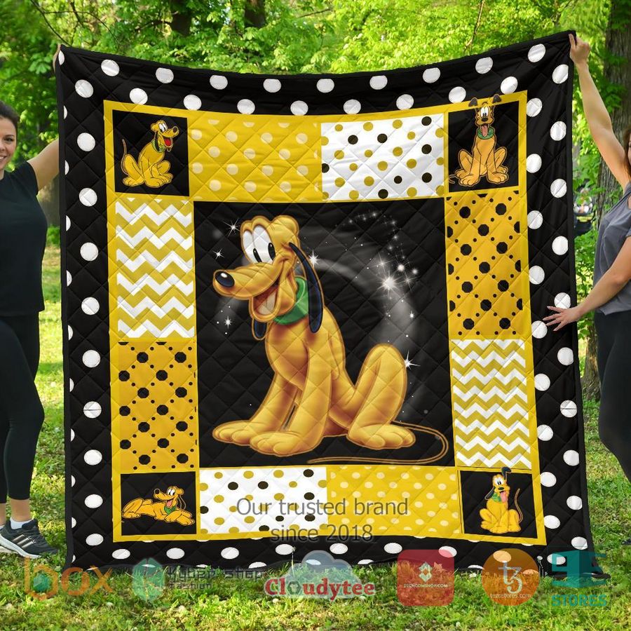 pluto cute cartoon quilt blanket 1 23603