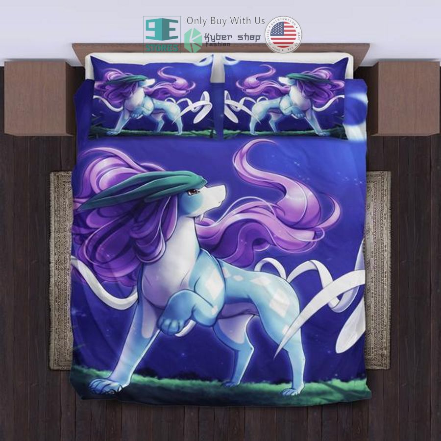 pokemon suicune bedding set 1 23901