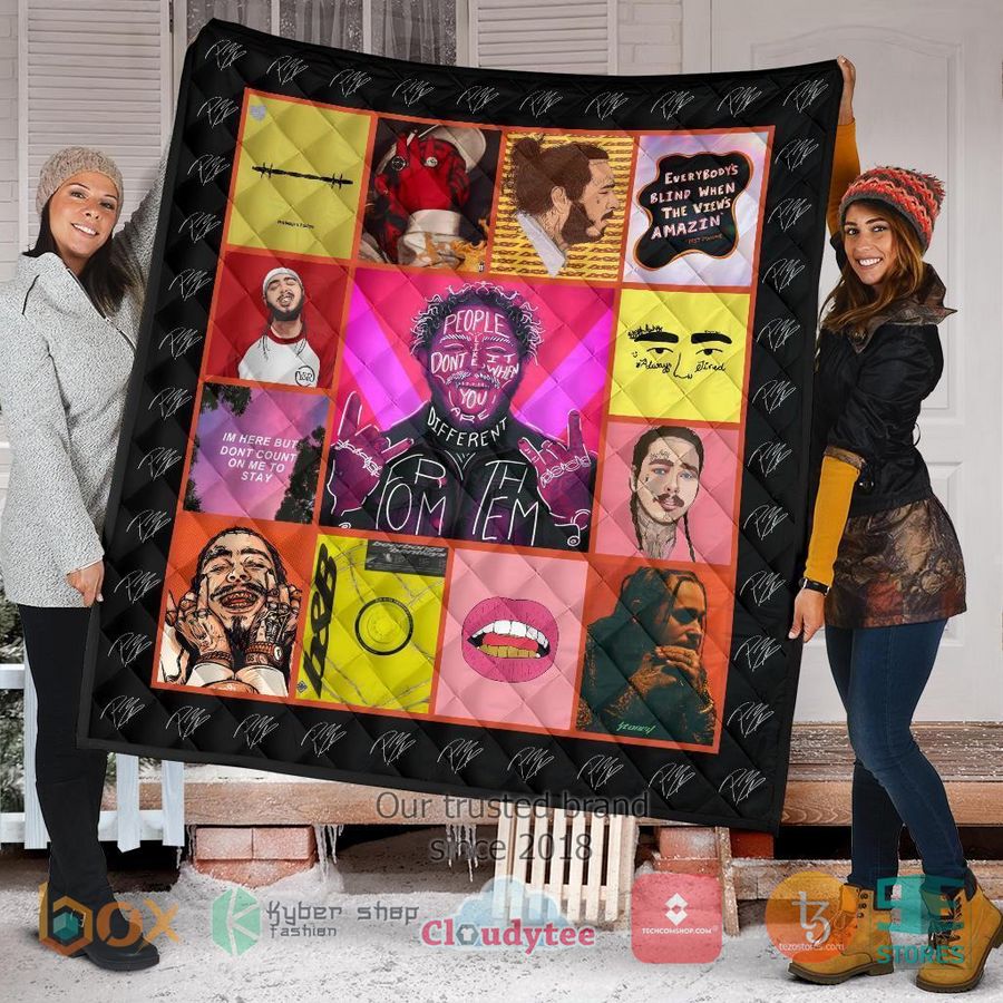 post malone music quilt blanket 2 26665