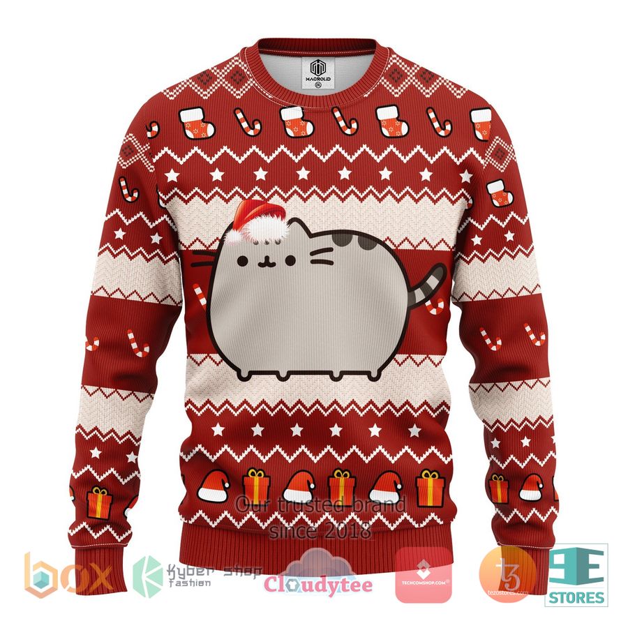 pusheen ugly christmas sweater 1 18875