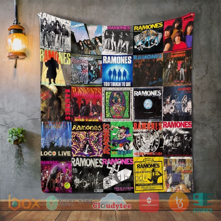 ramones band album covers quilt 1 12516