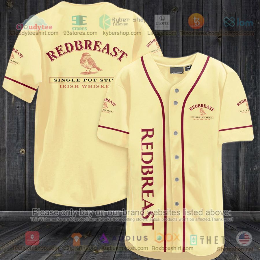 redbreast single pot still logo baseball jersey 1 37841