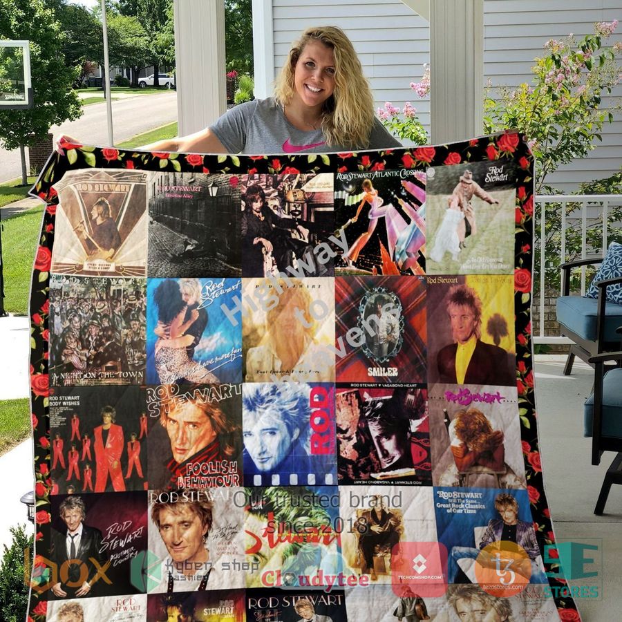 rod stewart album covers quilt 1 63069