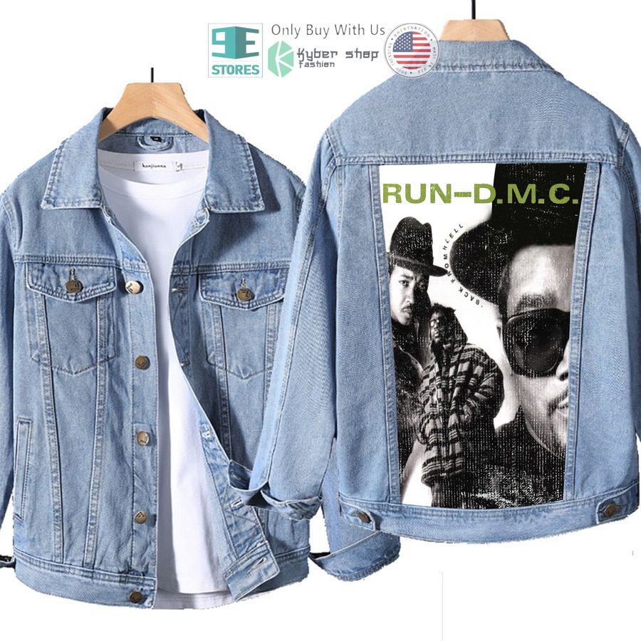 run d m c back from hell album denim jacket 1 2143