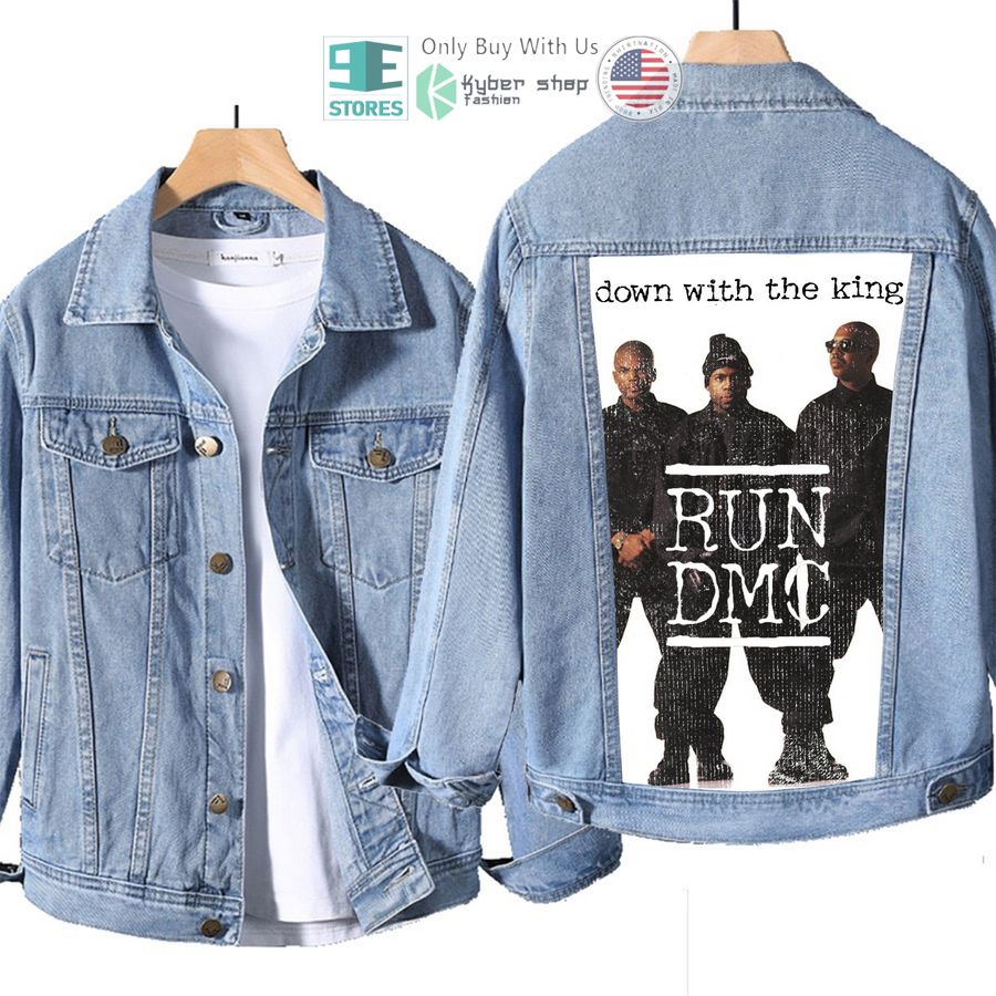 run d m c down with the king album denim jacket 1 30344