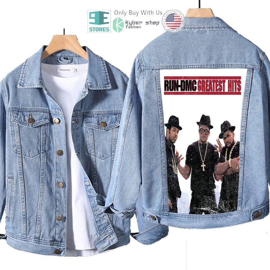 run d m c greatest hits album denim jacket 1 33581