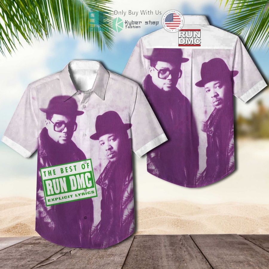 run d m c the best of album hawaiian shirt 1 48078