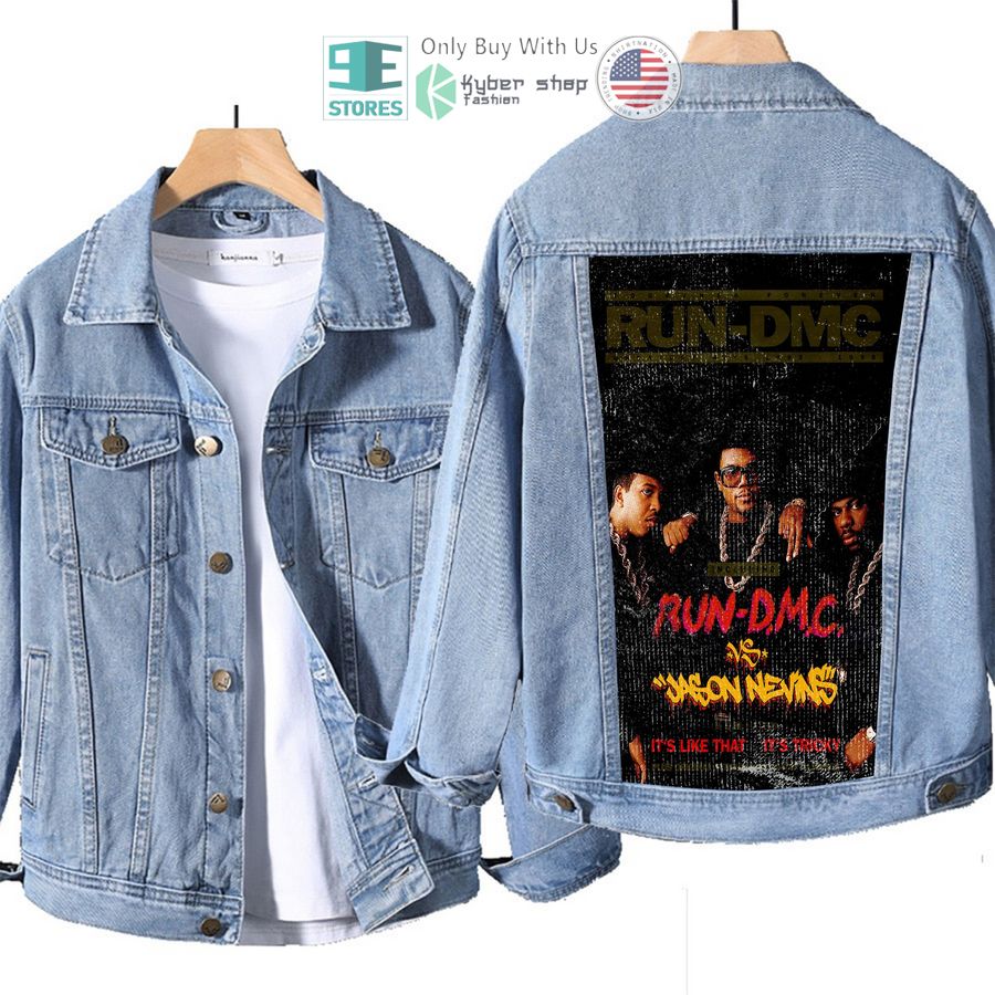 run d m c together forever greatest hits 19831991 album denim jacket 1 13893