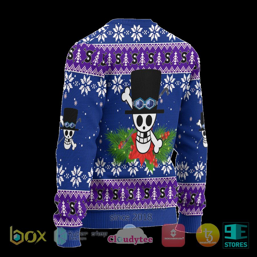 sabo one piece anime ugly christmas sweater 2 79863